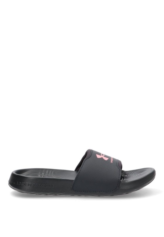 Chanclas sandalias playa de mujer UNDER ARMOUR 3027222 gris sintetico suela plana