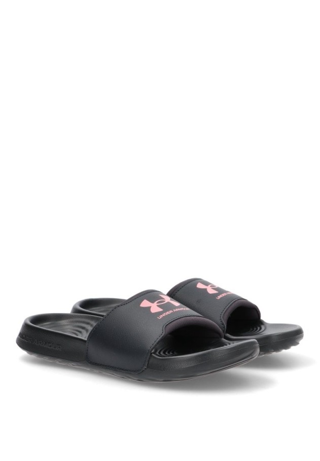 Chanclas sandalias playa de mujer UNDER ARMOUR 3027222 gris sintetico suela plana
