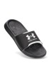Chanclas sandalias playa de mujer UNDER ARMOUR 3027222 negro sintetico suela plana