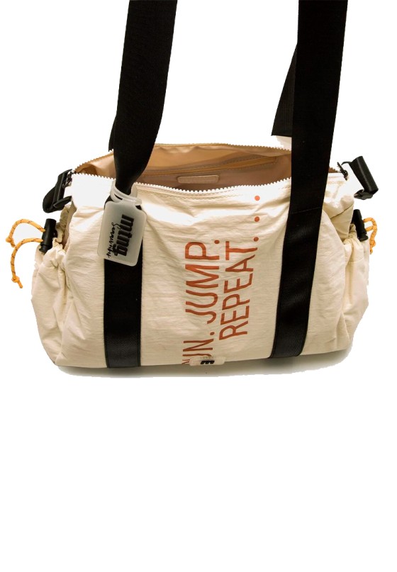 Bolsa de deporte de mujer MUSTANG selah2 beige textil  
