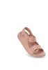 Chanclas sandalias playa de niña IGOR maui rosa goma suela plana