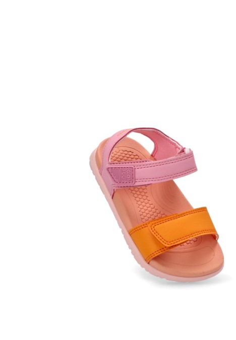 Sandalia de niña GIOSEPPO alton rosa sintetico suela plana