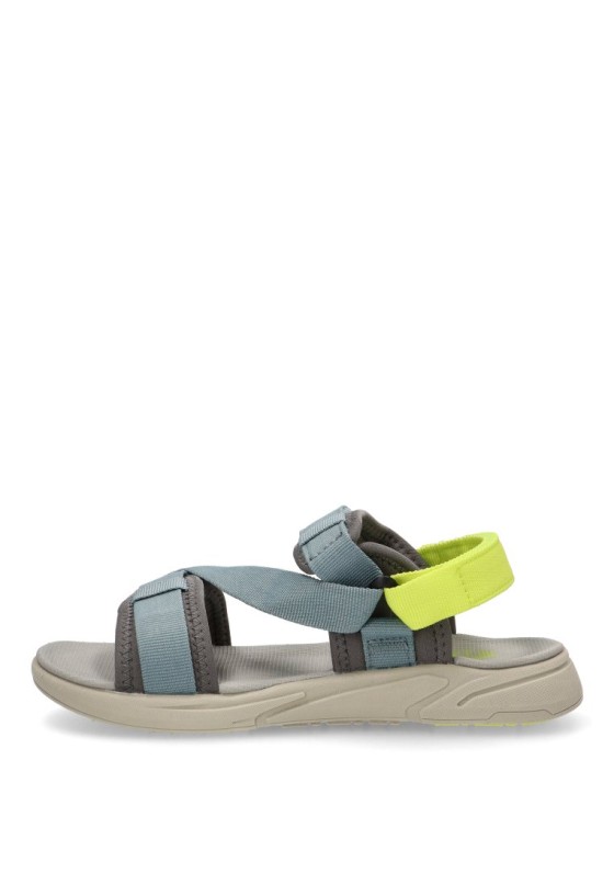 Sandalia de niño GIOSEPPO boxford jeans textil  suela plana