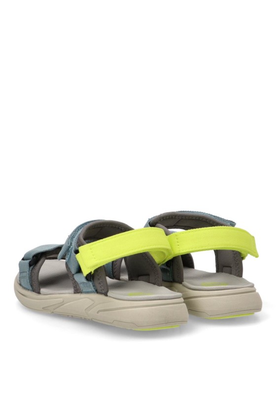 Sandalia de niño GIOSEPPO boxford jeans textil  suela plana