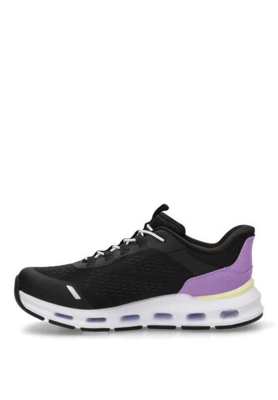 Zapatillas SKECHERS mujer casual 303654L negras