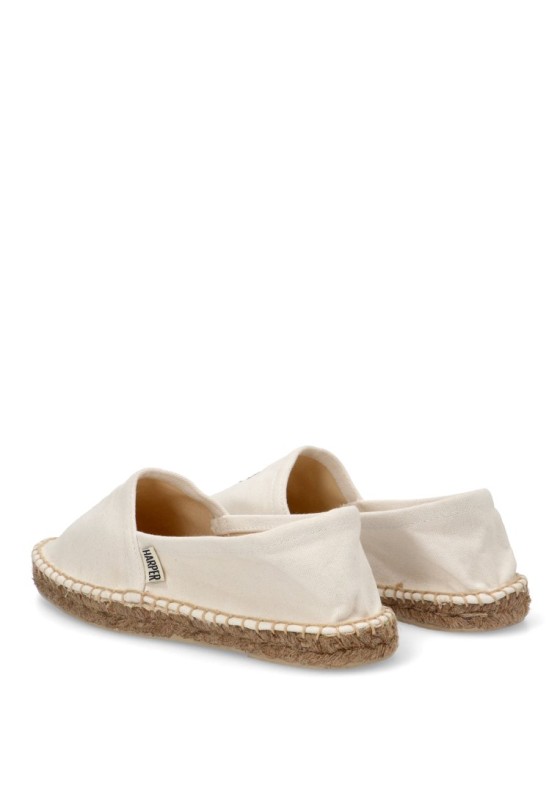 Alpargata de hombre HARPER & NEYER 704325001 beige textil  suela plana