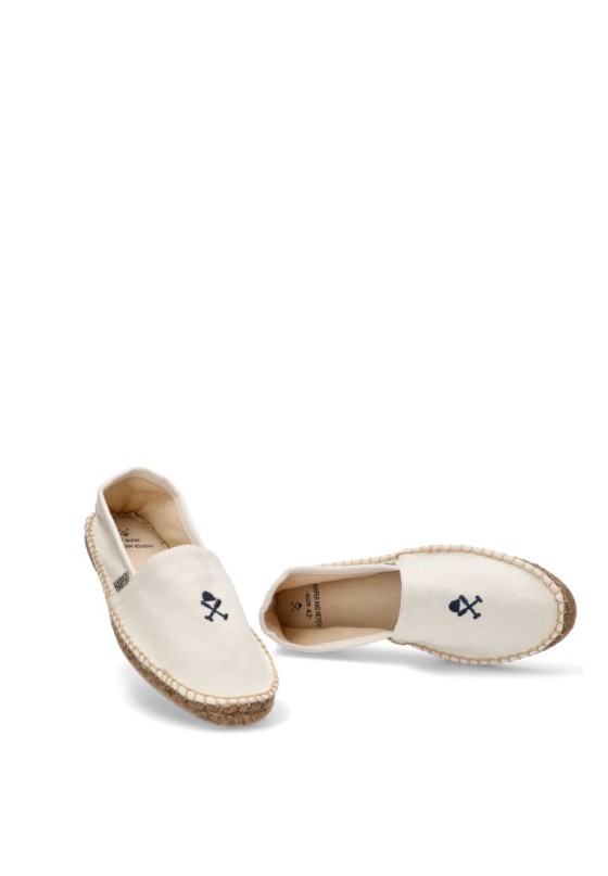 Alpargata de hombre HARPER & NEYER 704325001 beige textil  suela plana