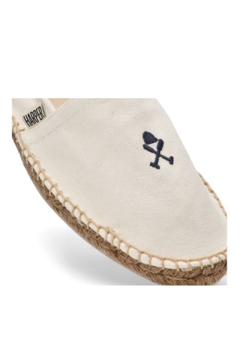 Alpargata de hombre HARPER & NEYER 704325001 beige textil  suela plana