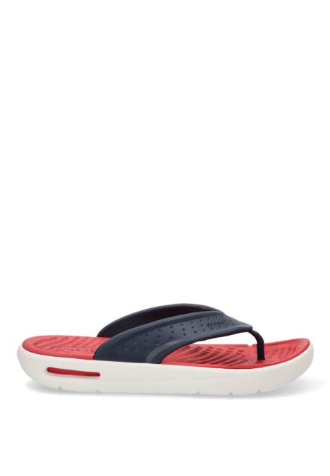 Chanclas sandalias playa de hombre CROCS 211101 marino goma suela plana