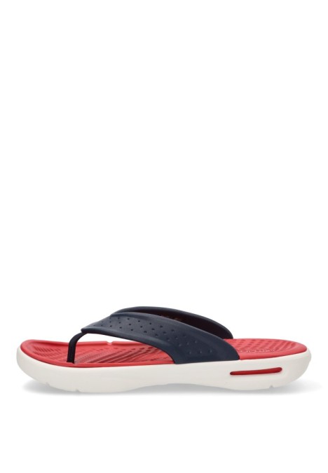Chanclas sandalias playa de hombre CROCS 211101 marino goma suela plana