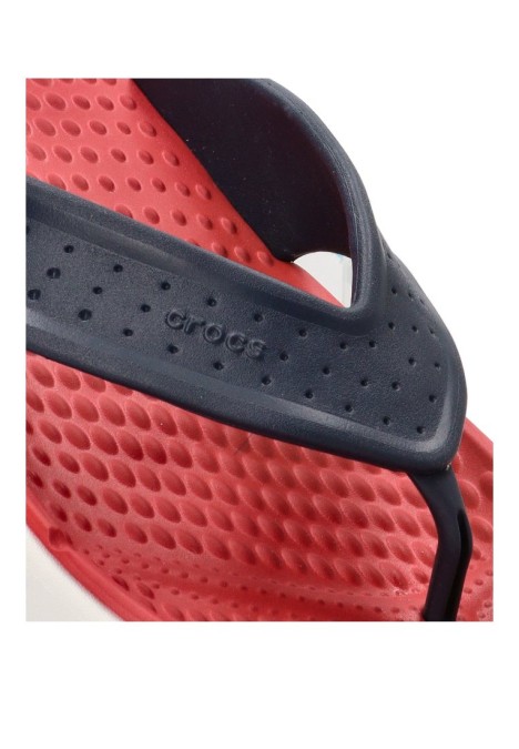 Chanclas sandalias playa de hombre CROCS 211101 marino goma suela plana