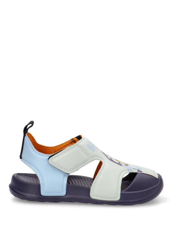 Sandalia de niño Luna Collection 2300006413 azul goma suela plana