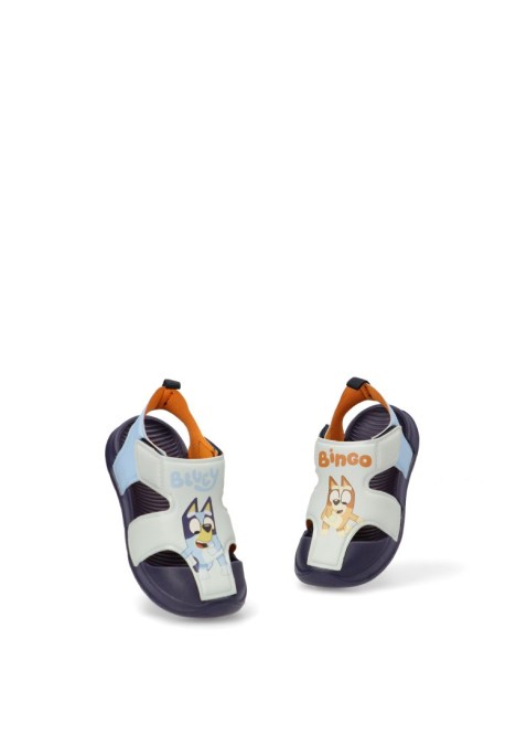 Sandalia de niño Luna Collection 2300006413 azul goma suela plana
