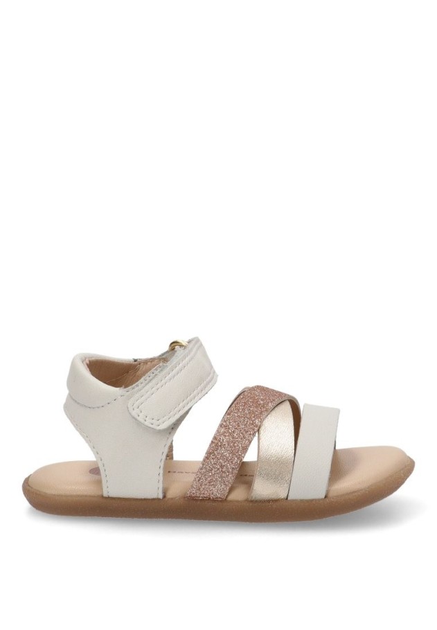 Sandalia barefoot niña GIOSEPPO blanco