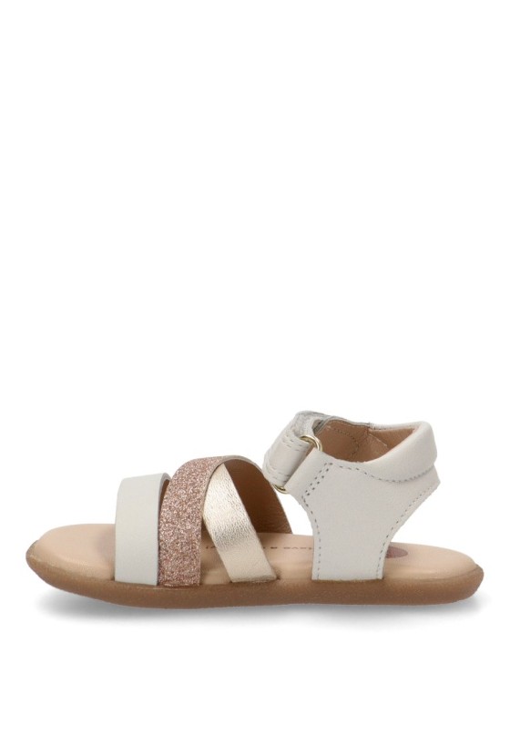 Sandalia barefoot niña GIOSEPPO branford blanco