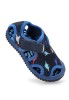 Chanclas sandalias playa de niño LUNA KIDS c161 azul textil  suela plana