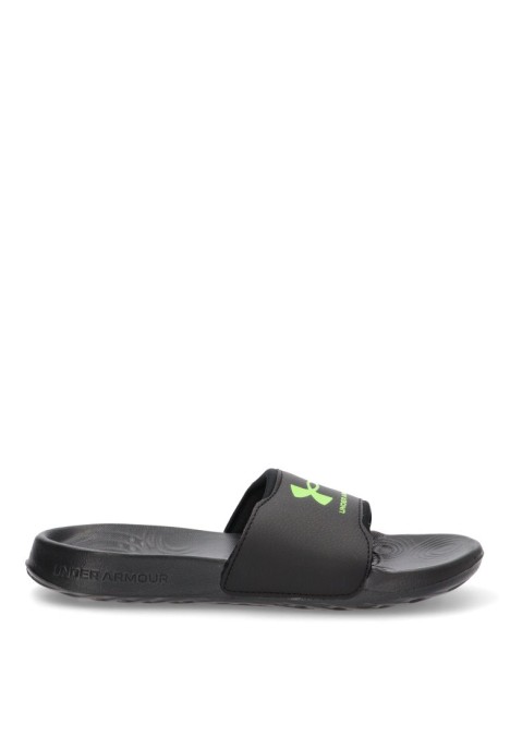 Chanclas sandalias playa de niño UNDER ARMOUR 3027225 verde sintetico suela plana