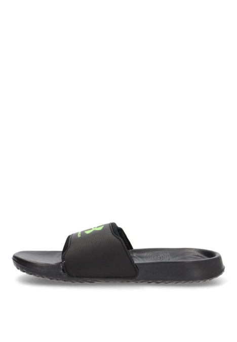 Chanclas sandalias playa de niño UNDER ARMOUR 3027225 verde sintetico suela plana
