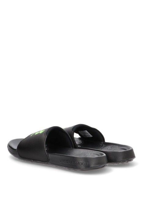 Chanclas sandalias playa de niño UNDER ARMOUR 3027225 verde sintetico suela plana