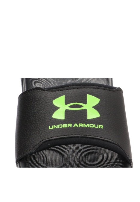 Chanclas sandalias playa de niño UNDER ARMOUR 3027225 verde sintetico suela plana
