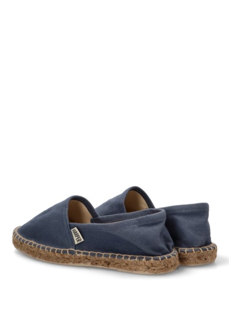 Alpargata de hombre HARPER & NEYER 704325001 azul textil  suela plana