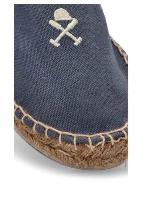 Alpargata de hombre HARPER & NEYER 704325001 azul textil  suela plana