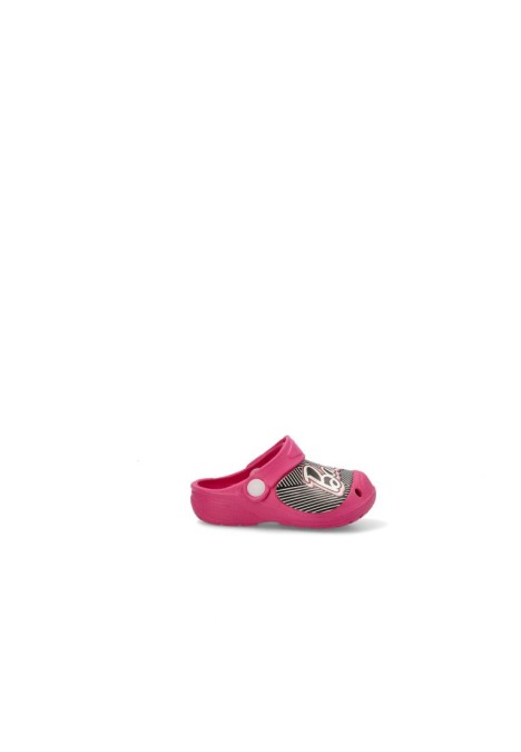 Chanclas sandalias playa de niña LEOMIL ba002100 fucsia goma suela plana