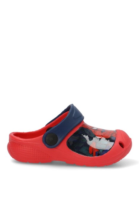 Chanclas sandalias playa de niño LEOMIL sp012450 rojo goma suela plana