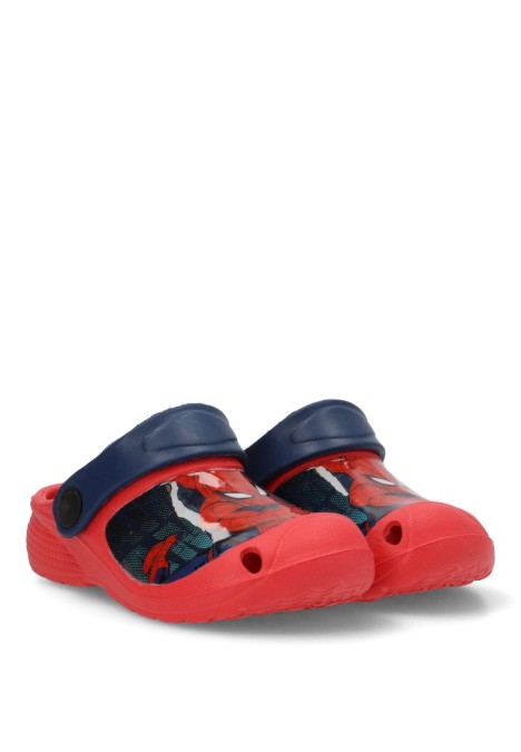 Chanclas sandalias playa de niño LEOMIL sp012450 rojo goma suela plana