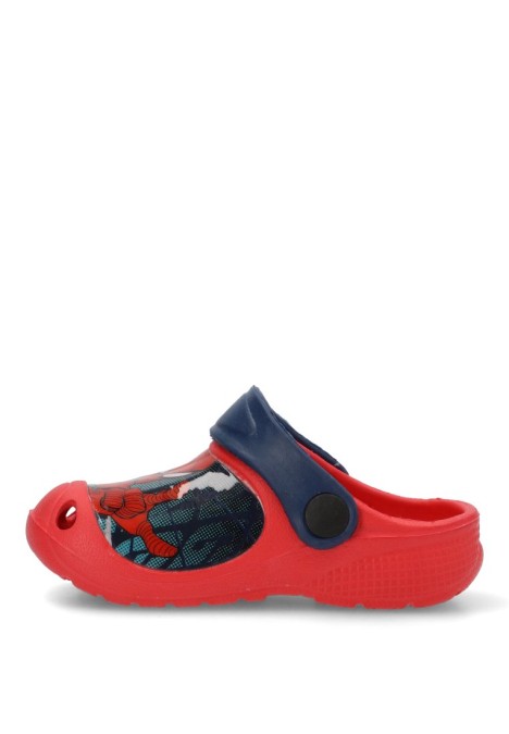Chanclas sandalias playa de niño LEOMIL sp012450 rojo goma suela plana