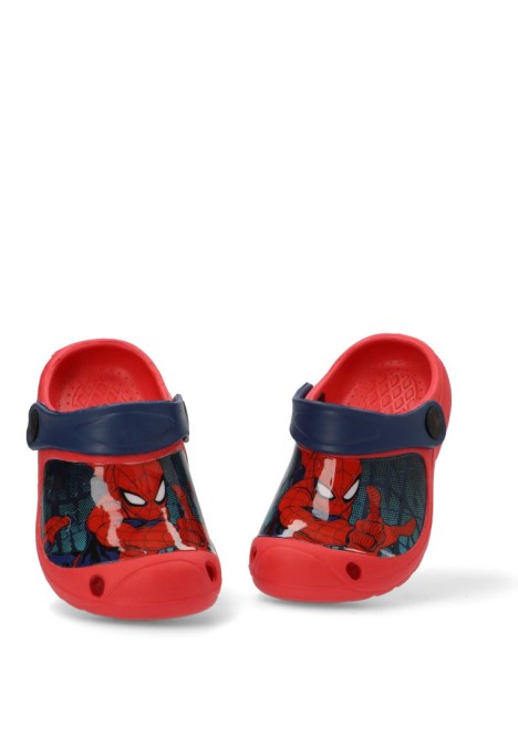 Chanclas sandalias playa de niño LEOMIL sp012450 rojo goma suela plana
