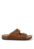 Sandalia de hombre Luna Collection 27-2012c cuero sintetico suela plana
