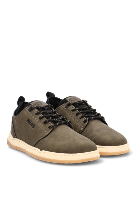 Deportivo de hombre MUSTANG 84804 kakhi sintetico suela plana