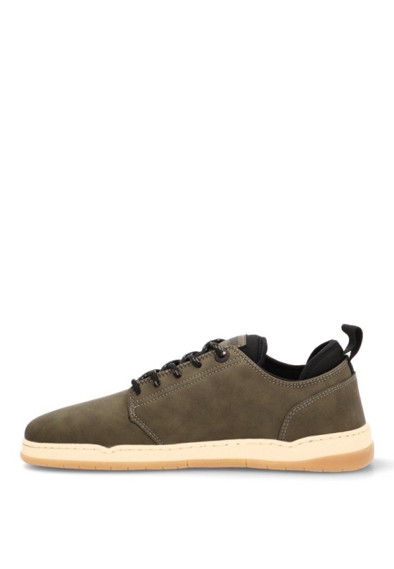 Deportivo de hombre MUSTANG 84804 kakhi sintetico suela plana