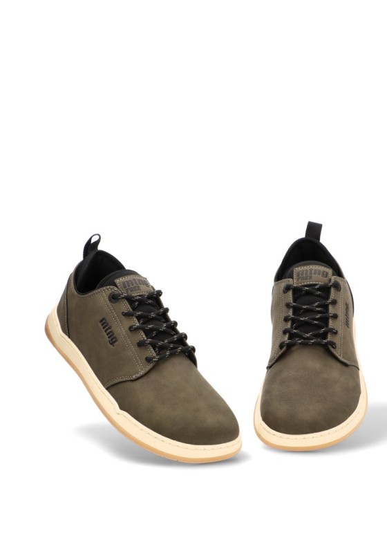 Deportivo de hombre MUSTANG 84804 kakhi sintetico suela plana