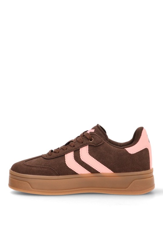 Zapatillas casual mujer XTI 144586 marrón