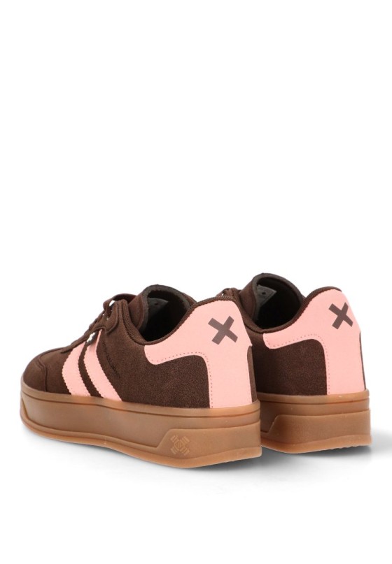 Zapatillas casual mujer XTI 144586 marrón