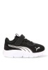 Deportivo de niño PUMA 401519 negro textil  suela plana
