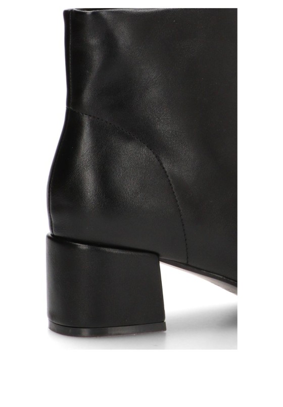 Botines bajos de tacón medio mujer ETIKA 32014 negro