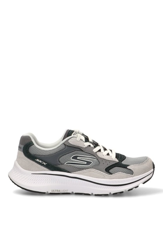 Deportivo de hombre SKECHERS 220872 gris sintetico suela plana