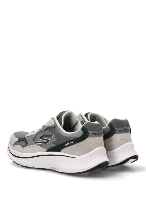 Deportivo de hombre SKECHERS 220872 gris sintetico suela plana
