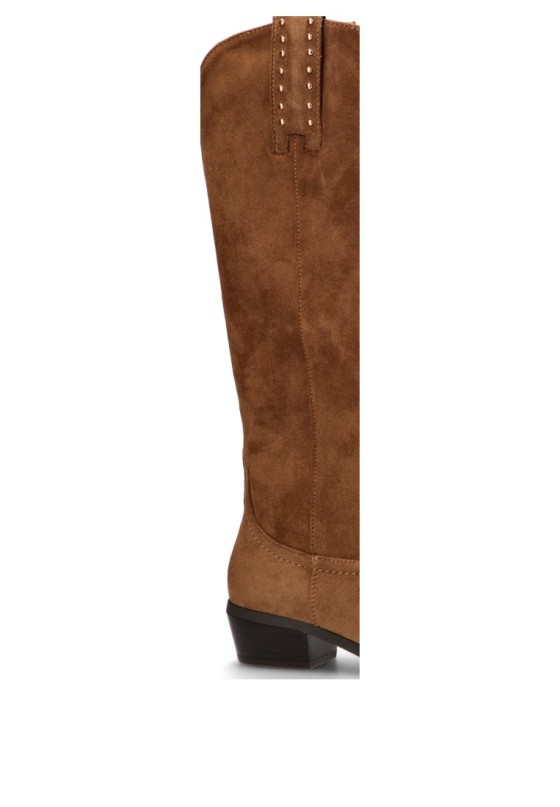Botas camperas o cowboy mujer ETIKA 110552 camel