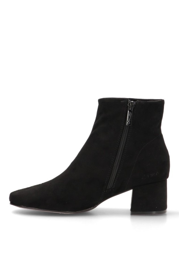 Botin mujer ETIKA 32014 negro antelina