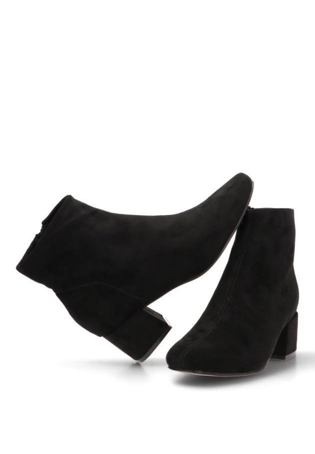Botin mujer ETIKA 32014 negro antelina