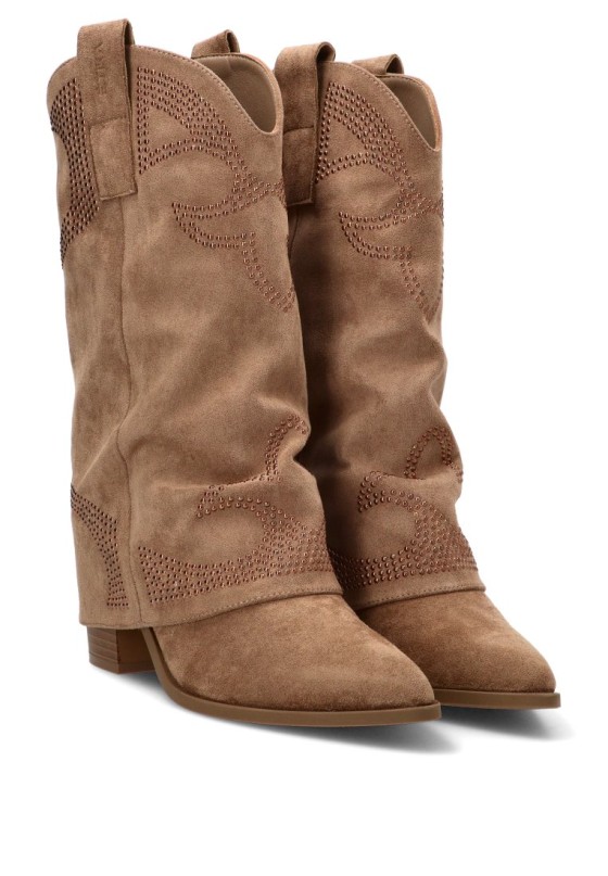 Botas camperas de mujer ETIKA 110545 taupe