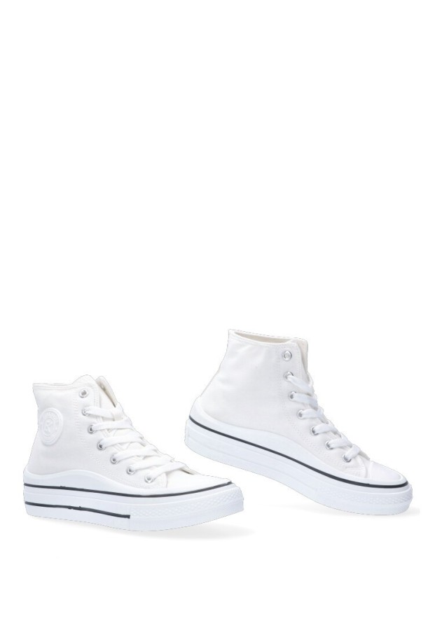 Deportivo de mujer ETIKA 52410 blanco textil  