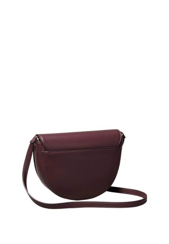 Bolso bandolera pequeña de mujer CALVIN KLEIN lv04f3221g burdeos sintetico