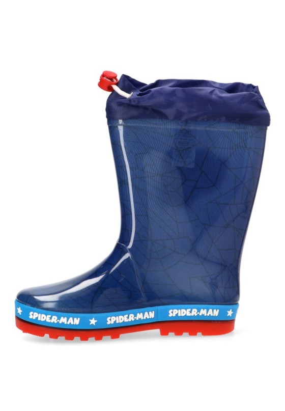 Bota y botin agua de niño Luna Collection 2300006942 marino goma suela plana