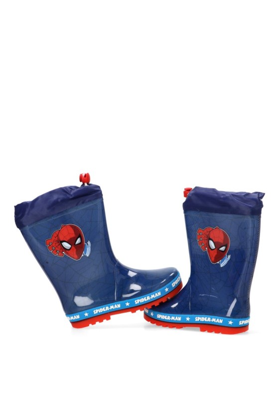 Bota y botin agua de niño Luna Collection 2300006942 marino goma suela plana