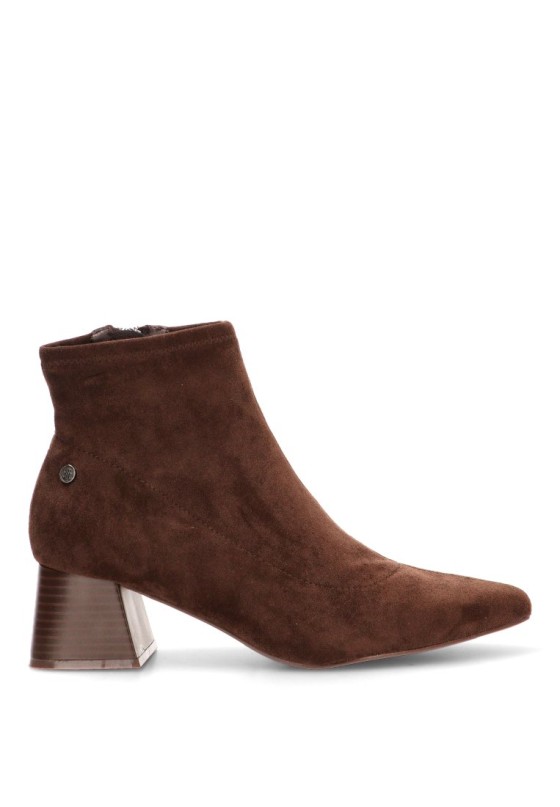 Botin de mujer BUONAROTTI a-5459  antelina tacón medio